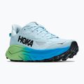 Кросівки для бігу жіночі HOKA Challenger 8 Wide glimmering blue/tart apple