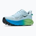 Кросівки для бігу жіночі HOKA Challenger 8 Wide glimmering blue/tart apple 2