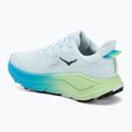 Кросівки для бігу жіночі HOKA Challenger 8 Wide glimmering blue/tart apple 3