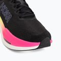 Кросівки для бігу чоловічі HOKA Mach X 3 black/neon nebula 7