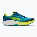 Кросівки для бігу дитячі HOKA Rincon 4 electric aqua/neon hoka citrus 2