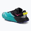 Кросівки для бігу жіночі HOKA Speedgoat 7 black/electric aqua 3