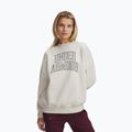 Жіноча флісова толстовка Under Armour Rival Fleece Varsity Crew summit white/black