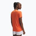 Футболка для тренувань жіноча Under Armour Tech Twist orange base/white 2