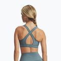 Бюстгальтер для тренувань Under Armour Crossback Mid jasper blue/serpentine 2