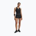 Шорти для тренувань жіночі Under Armour HeatGear Rib Shorty black/castlerock/white 2