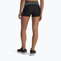 Шорти для тренувань жіночі Under Armour HeatGear Rib Shorty black/castlerock/white 3