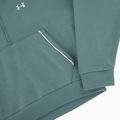 Кофта жіноча Under Armour Rival Fleece Piped HZ Hoodie jasper blue/white 5