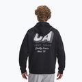 Кофта чоловіча Under Armour Rival Fleece HBR Logo Hoodie black/white 2