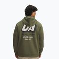 Кофта чоловіча Under Armour Rival Fleece HBR Logo Hoodie marine od green/stone 2