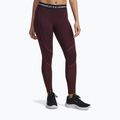 Легінси для тренувань жіночі Under Armour ColdGear Textured dark maroon/fuchsia dusk/white