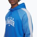 Кофта чоловіча Under Armour Rival Fleece Colorblock Hoodie blue atlantis/white 3