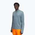 Кофта для бігу чоловіча Under Armour Launch 1/4 Zip jasper blue/reflective
