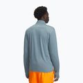 Кофта для бігу чоловіча Under Armour Launch 1/4 Zip jasper blue/reflective 2