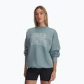 Жіночий світшот Under Armour Rival Fleece Varsity Crew serpentine/white