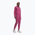 Штани жіночі Under Armour Rival Fleece dark maroon/white fuchsia dusk/white 2