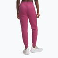 Штани жіночі Under Armour Rival Fleece dark maroon/white fuchsia dusk/white 3