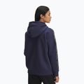 Кофта жіноча Under Armour Icon Fleece Taped Hoody washed navy/white 2