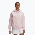 Жіноче худі Under Armour Rival Fleece Hoodie prime pink light heather/prime pink