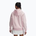 Жіноче худі Under Armour Rival Fleece Hoodie prime pink light heather/prime pink 2