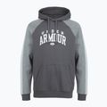Кофта чоловіча Under Armour Rival Fleece Colorblock Hoodie castlerock/mod gray/white 3