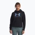 Кофта жіноча Under Armour Rival Feelce Shimmer Hoody black/iridescent