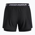 Шорти для тренувань дитячі Under Armour UA Tech Play Up 2IN1 Shorts black/black/white 2