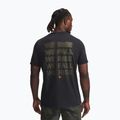 Футболка для тренувань чоловіча Under Armour Project Rock Q4 1 black/orange base 3