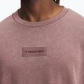 Футболка для тренувань чоловіча Under Armour Project Rock Heavyweight Oversized maroon mist/black 3