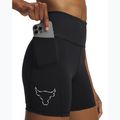 Шорти для тренувань жіночі Under Armour Project Rock Middie black/anthracite 4