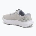 Кросівки для бігу жіночі Under Armour Charged Surge 4 halo gray/metallic silver/metallic silver 3