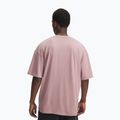 Футболка чоловіча Under Armour Woven Label Heavyweight tourmaline pink/black 2