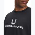 Футболка чоловіча Under Armour Logo Heayweight black/white 3