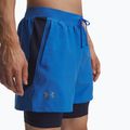 Чоловічі шорти для бігу Under Armour Launch 5" 2in1 blue atlantis/washed navy/reflective 4