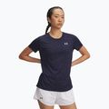 Жіноча тренувальна футболка Under Armour Tech Twist midnight navy/white