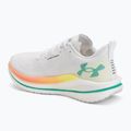 Кросівки для бігу жіночі Under Armour Velociti SPD white/orange bloc/metallic silver 3