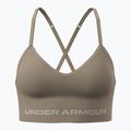 Бюстгальтер для тренувань Under Armour Vanish Seamless Low city khaki/summit white