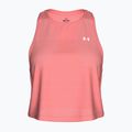 Футболка для тренувань жіноча Under Armour Tech Sport Mesh Crop Tank posh pink/white
