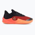 Кросівки для баскетболу Under Armour Curry Splash 26 black/electric tangerine/racer red 2
