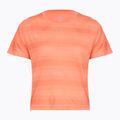 Футболка для бігу жіноча Under Armour Velociti electric tangerine/black/green mode