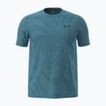 Футболка для тренувань чоловіча Under Armour Vanish Seamless Novelty blue haze/black