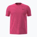 Футболка для тренувань чоловіча Under Armour Vanish Seamless Novelty bittersweet pink/black