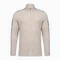 Кофта чоловіча Under Armour Tech Taping 1/2 Zip timberwolf taupe/black/white