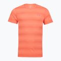 Футболка для бігу чоловіча Under Armour Velociti electric tangerine/black/green mode
