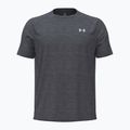 Футболка для тренувань чоловіча Under Armour Tech Textured castlerock/white