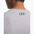 Футболка для тренувань чоловіча Under Armour Tech Vent halo gray/ultimate black 3