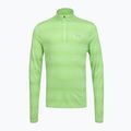 Кофта для бігу чоловіча Under Armour Velociti 1/4 Zip lumos lime/white