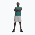 Шорти для тренувань чоловічі Under Armour Rival LW mod gray light heather/black 2