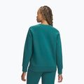 Кофта жіноча Under Armour Rival Fleece Crew rack green/white 2