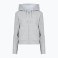 Кофта жіноча Under Armour Sport Terry FZ mod gray light heather/white